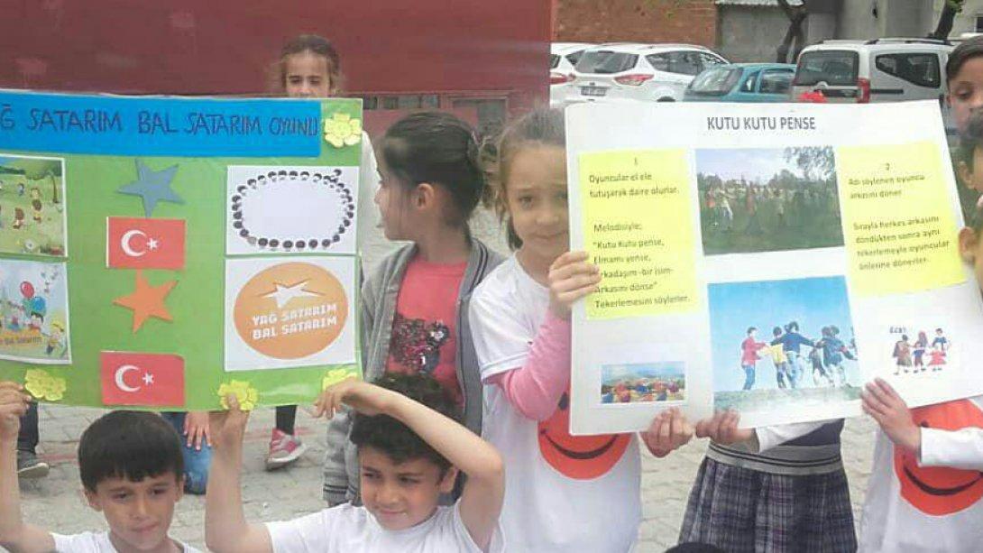 Merkez Fatih İlkokulu Geleneksel Çocuk Oyunları Şenliği Yapıldı