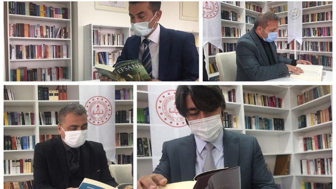 TURGAY CİNER MESLEKİ VE TEKNİK ANADOLU LİSESİ KÜTÜPHANE AÇILIŞI