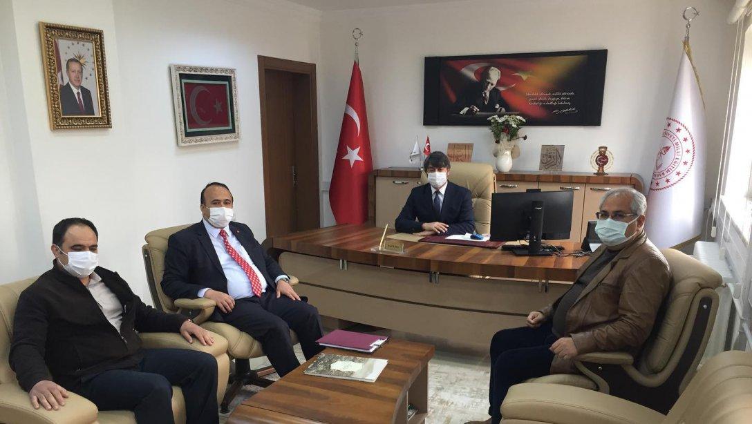 İL MİLLİ EĞİTİM MÜDÜR YARDIMCISI MUSTAFA YILMAZ'DAN ZİYARET